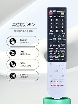 Amazon.co.jp: テレビリモコン GB281SA for シャープ SHARP